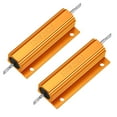 thumbnail image 1 of 2pcs Aluminum Shell Resistor 100W 20 Ohm Wirewound for  Replacement Converter, 1 of 4