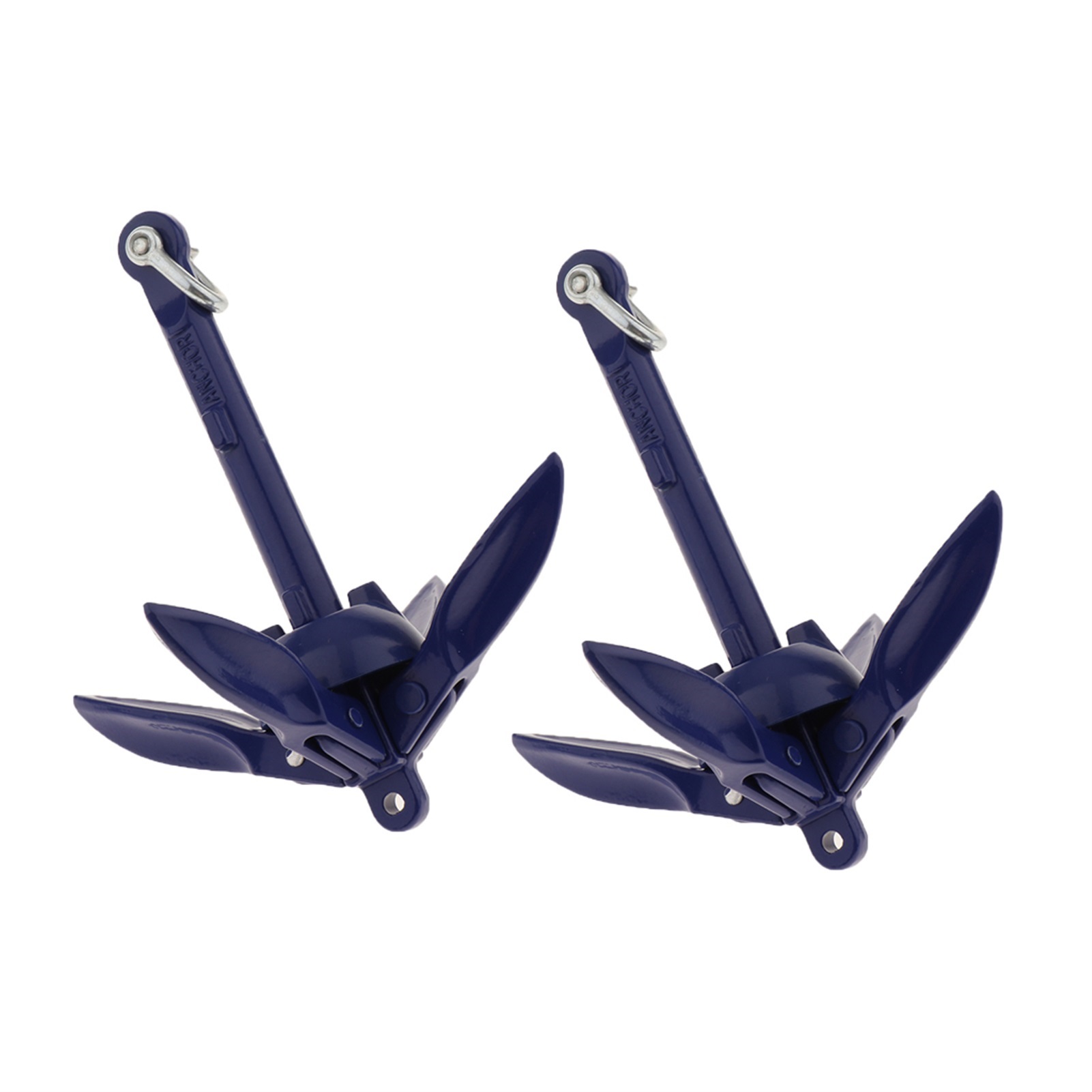2pcs Anchor Accessories for Fishing Canoe Paddle Board Small Boat 1.5Lb ...