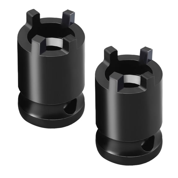 2pcs Angles Grinder Wrench Attachment 1/2Inch Socket Adapter 4Pin Driver for 100mm Disc Grinders Wrenches Firm Grips