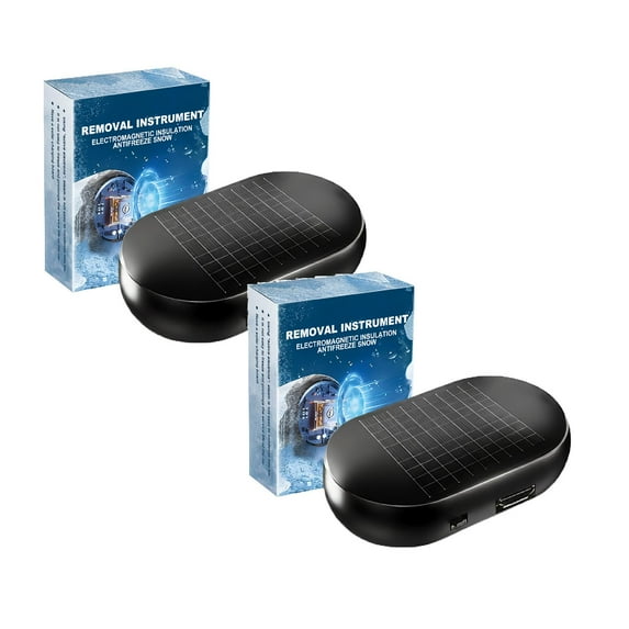 2pcs Antifreeze Snow Removal Device, Portable Antifreeze Tool For Quickly Melting Snow From Car Windshields And Rearview Mirrors.