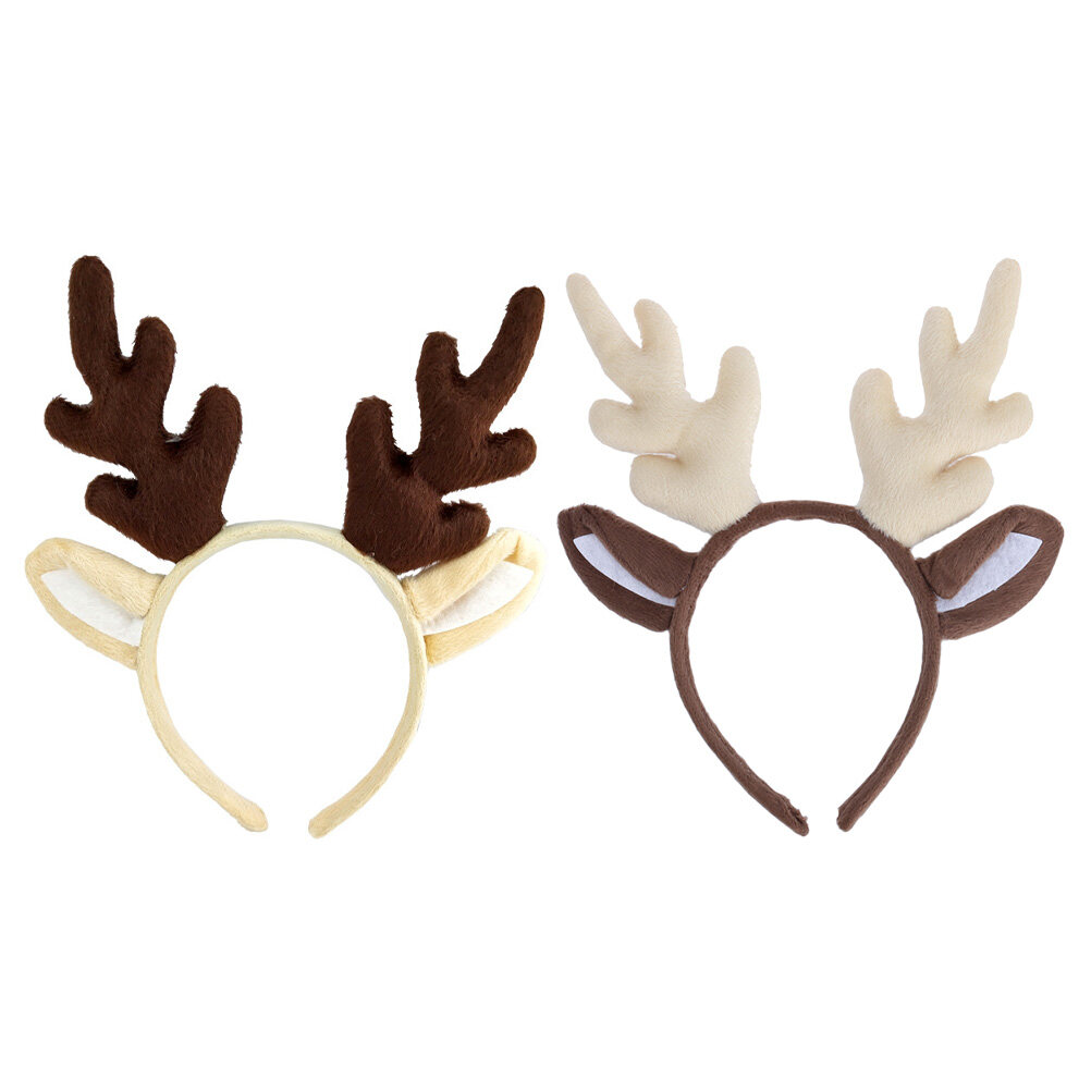 2pcs Antler Headbands Antler Hair Bands Antler Hair Hoops Antler Hair