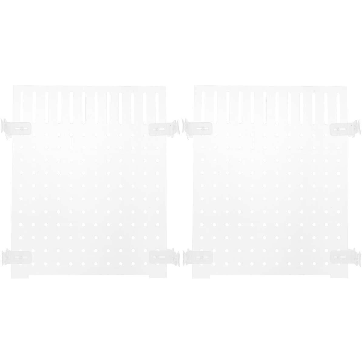 2pcs Aquarium Fish Tank Divider Acrylic Isolation Board Transparent