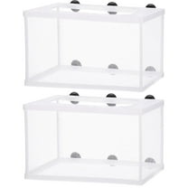 2pcs Aquarium Fish Tank Guppy Breeding Breeder Fry/Newborn Net Trap Box Hatchery