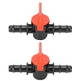 2pcs Aquarium Water Flowing Regulator Valve 10mm - Fish Tank Tubing ...