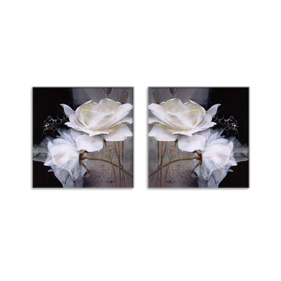2pcs Art Painting Pictures Home Decor Rose Flowers