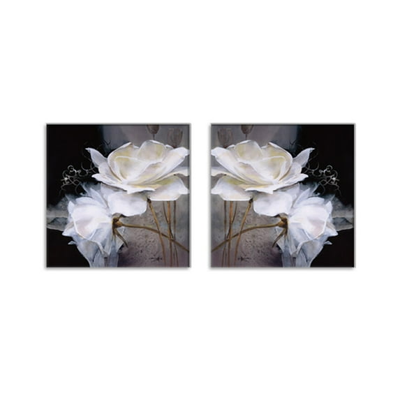 2pcs Art Painting Pictures Home Decor Rose Flowers