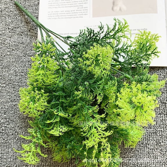 2pcs Artificial Plant Stem Model Wear-resistant Plastic Twig Decor Faux Plant Ornament