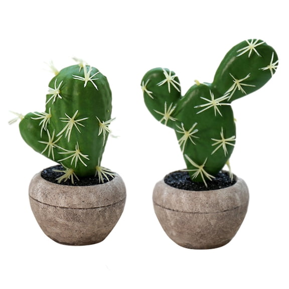 2pcs Artificial Succulent Plants, Cute Fake Plants Faux Succulents, Mini Succulents Plants Artificial Potted Plants, Office Decor for Women for Desk Decor Bathroom Decor Aesthetic - type:style3