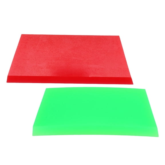 FENGGUIQU 2pcs Plastic Smoothing Tool Car Window Tint Squeegee Debris Removal Flat