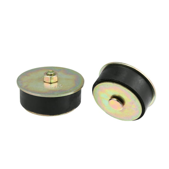 Unique Bargains 2pcs Automotive Car Rubber Freeze Plug Rubber Expansion Plug Fit Hole Size 2-1/4" to 2-3/8" 57mm-60mm