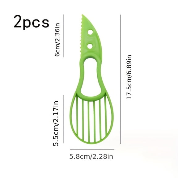 2pcs, Avocado Peeler, Creative Avocado Slicer, Avocado Corer Remover, Avocado Pitter, Multifunctional Avocado Cutter, Avocado Divider, Avocado Separator, Kitchen Tools
