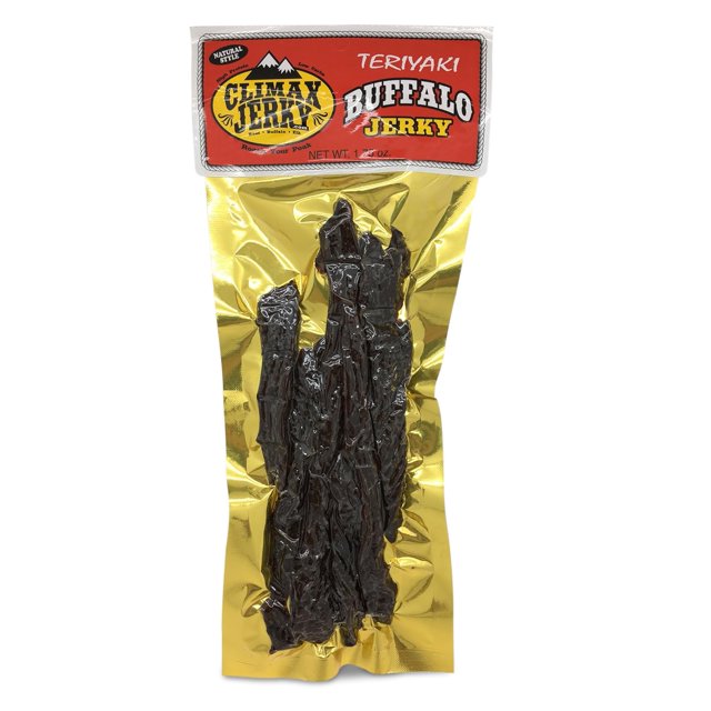 2pcs BEST Premium Natural Kippered Cut Thick Strips 1.75 OZ. Buffalo