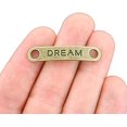 2pcs BULK 50 Dream Connector Antique Bronze Charms BC1423