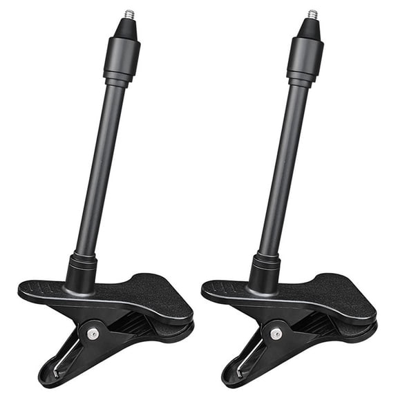 2pcs Baby Monitor Mount Flexible Camera Clamp Holder for Easy Adjustment