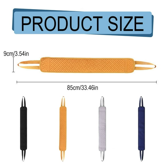 2pcs Back Scrubber For Shower,Exfoliating Shower Towel,Shower Back Scrubber,Blissal Exfoliating Antibacterial Shower Towel,Back Exfoliator For Shower,Back Washer To Deep Clean Your Skin