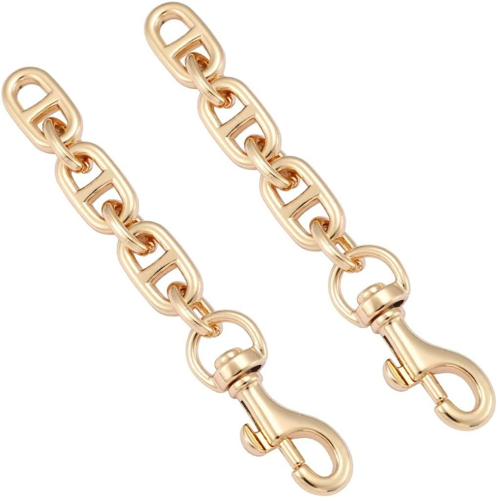 2pcs Bag Extender Chain for Shoulder Bag Metal Chain Strap Extender