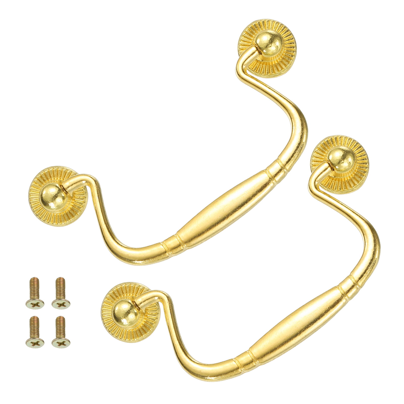 3 Inch Center To Center Pulls 3 Inch Center-to-Center Bail Drawer Pull - Antique  Gold Bronze, Vintage Swing Handle For Dresser, Cabinet, Wardrobe 3 Inch C-C  Drawer Pull
