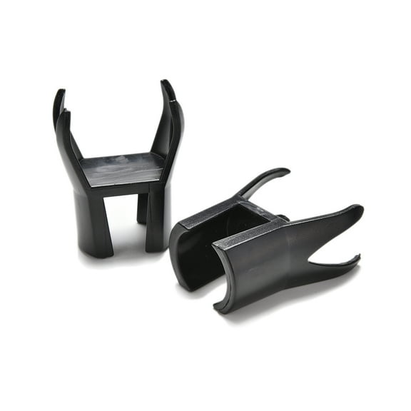 BESTOYARD 2Pcs Portable Golf Ball Retriever Tool for Putter Grip Black PVC