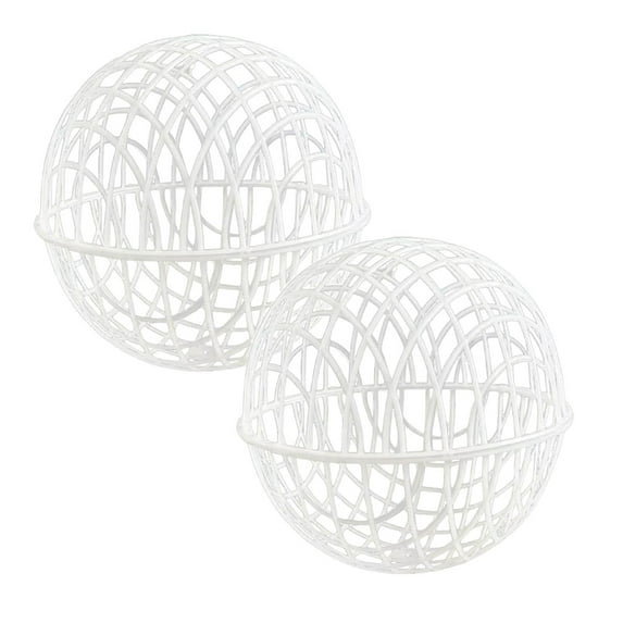 2pcs Ball-Shaped Movable Chicken Coop Mobile Poultry Enclosure Round PVC Chicken Cage Outdoor Rollable Rabbits Walking Enclosure Pet Removable Safety Cage for Outdoor Farm