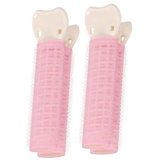 2pcs Bangs Hair Styling Clip Candy Color Hair Pin Hairdressing Bangs Curler