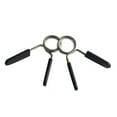 thumbnail image 1 of 2pcs Barbell Dumbbell Lock Clamp, Spring Collar Clips for Gym Weight Bar, Quick Release Secure Locking Clip, Durable Metal Fitness Accessory for Weight Lifting, Black, 1 of 2