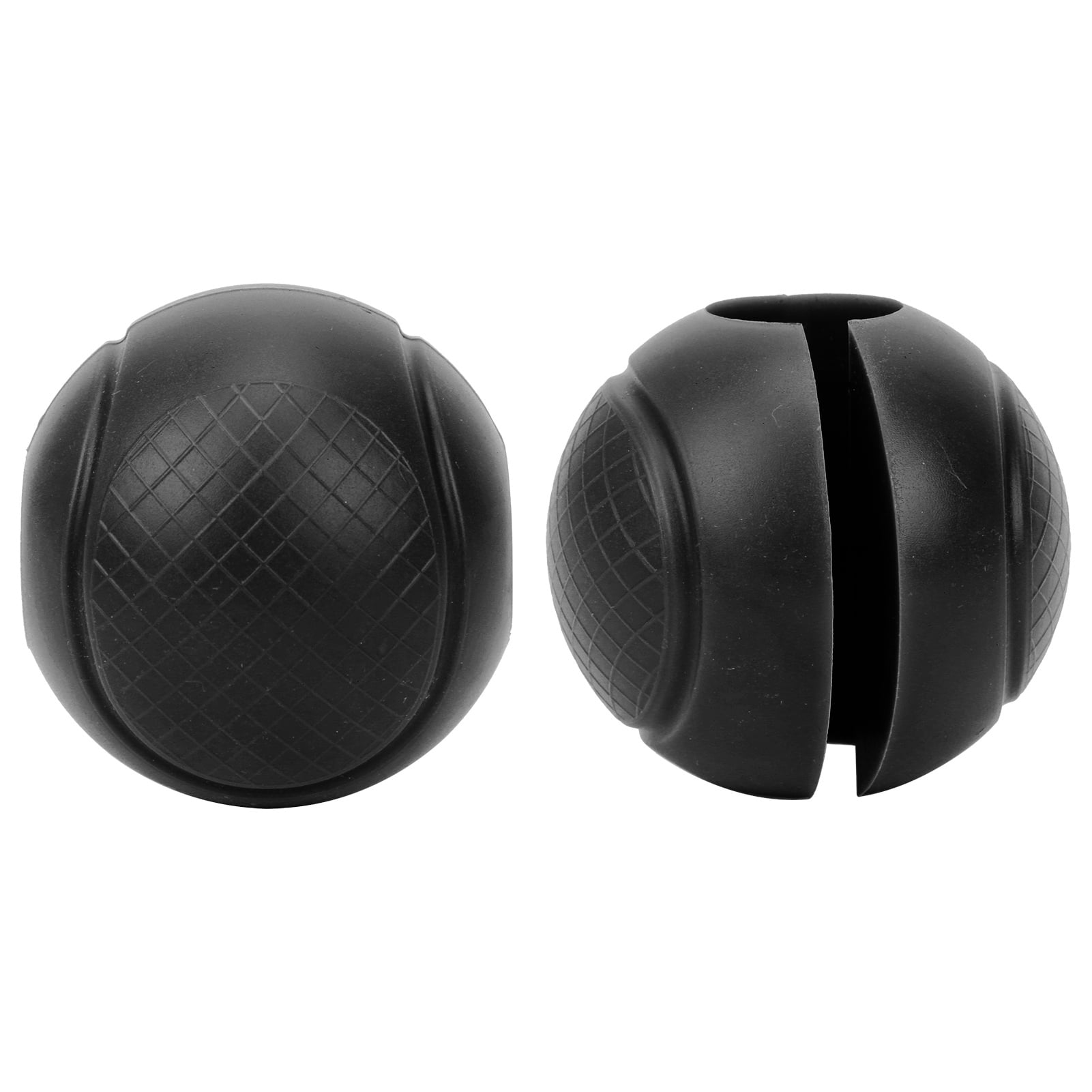 2pcs Barbell Grips Round Thick Silicone Dumbbell Adapter Balls Barbell
