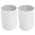 2pcs Bathroom Tumbler Toothbrush Cup Plastic Tumblers Water Tumbler