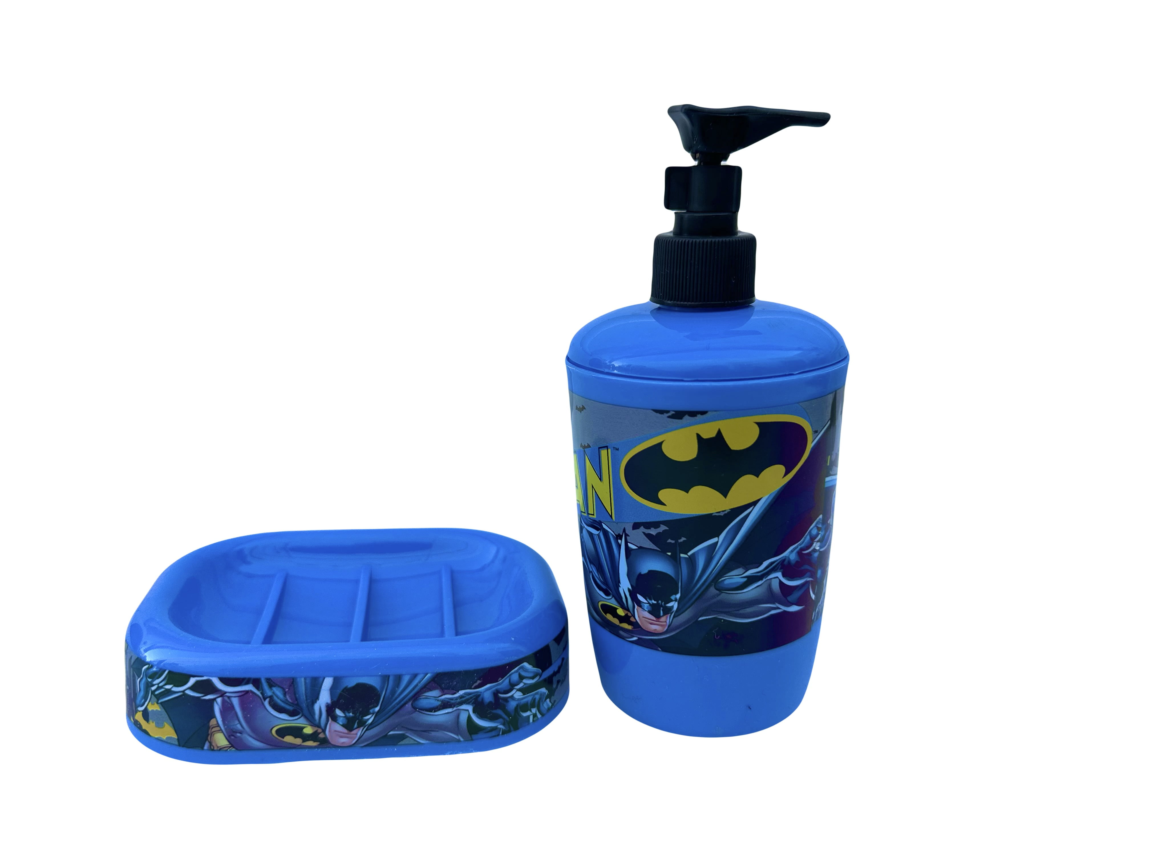 DC+Comics+Batman+Lotion+Soap+Dispenser+Bat+Logo for sale online