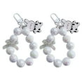 thumbnail image 1 of 2pcs Beaded y2k Keychain mobile phone Strap Connecting Keychain patch mobile phone case Headphone cover accessories - style1, 1 of 5