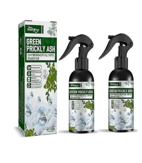 2pcs Bed Bug Dust Mite Killer Natural Spray Treatment For Mattresses