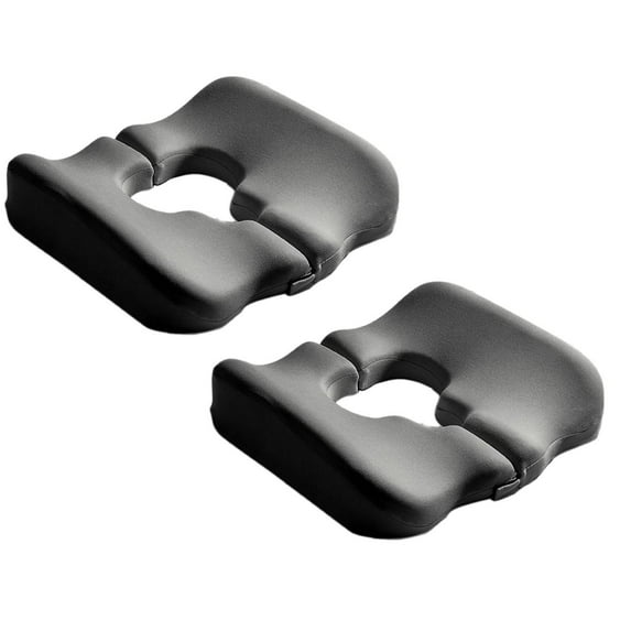 2pcs Bed Sore Cushions for , Anti Bedsore Cushion, Breathe T Shaped Opening Triangular Slope Design for Elderly, Bedridden, Disabled