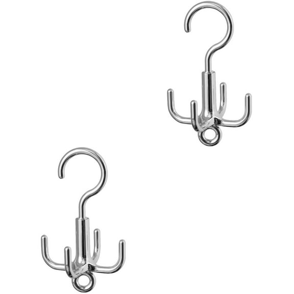 2 Count Swivel Belt Organizer Stackable Advanced Rotating Hook Man