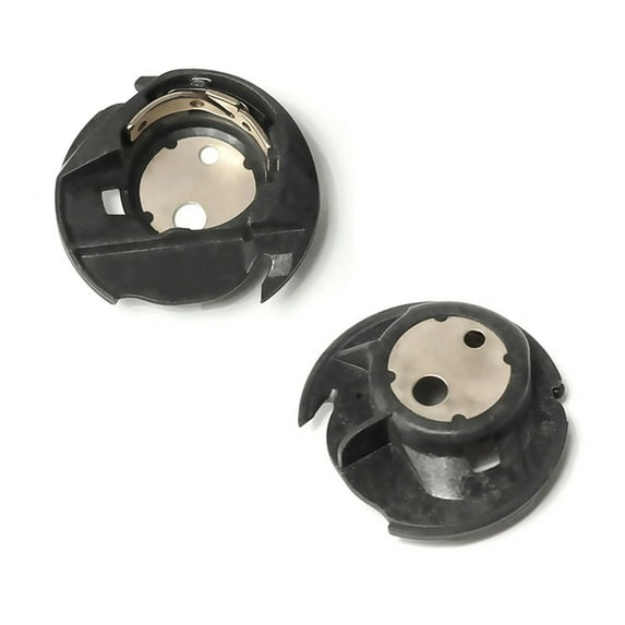 2pcs Bequilter Bobbin Case #Q6A0764000 Compatible with Singer 4411 Heavy Duty,4423 (Heavy Duty),4432,44S,4452 Heavy Duty,5511,5523,5532 Heavy Duty,5554,9100,ET-1 ( Finish),HD6380M