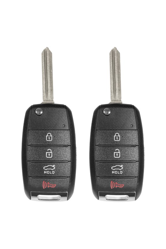 2pcs Bestkey For 2017 2018 Kia Forte Flip Keyless Remote OSLOKA-875T