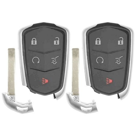 2pcs Bestkey For Cadillac XT4 XT5 XT6 XTS Smart Remote Key HYQ2EB 13598516