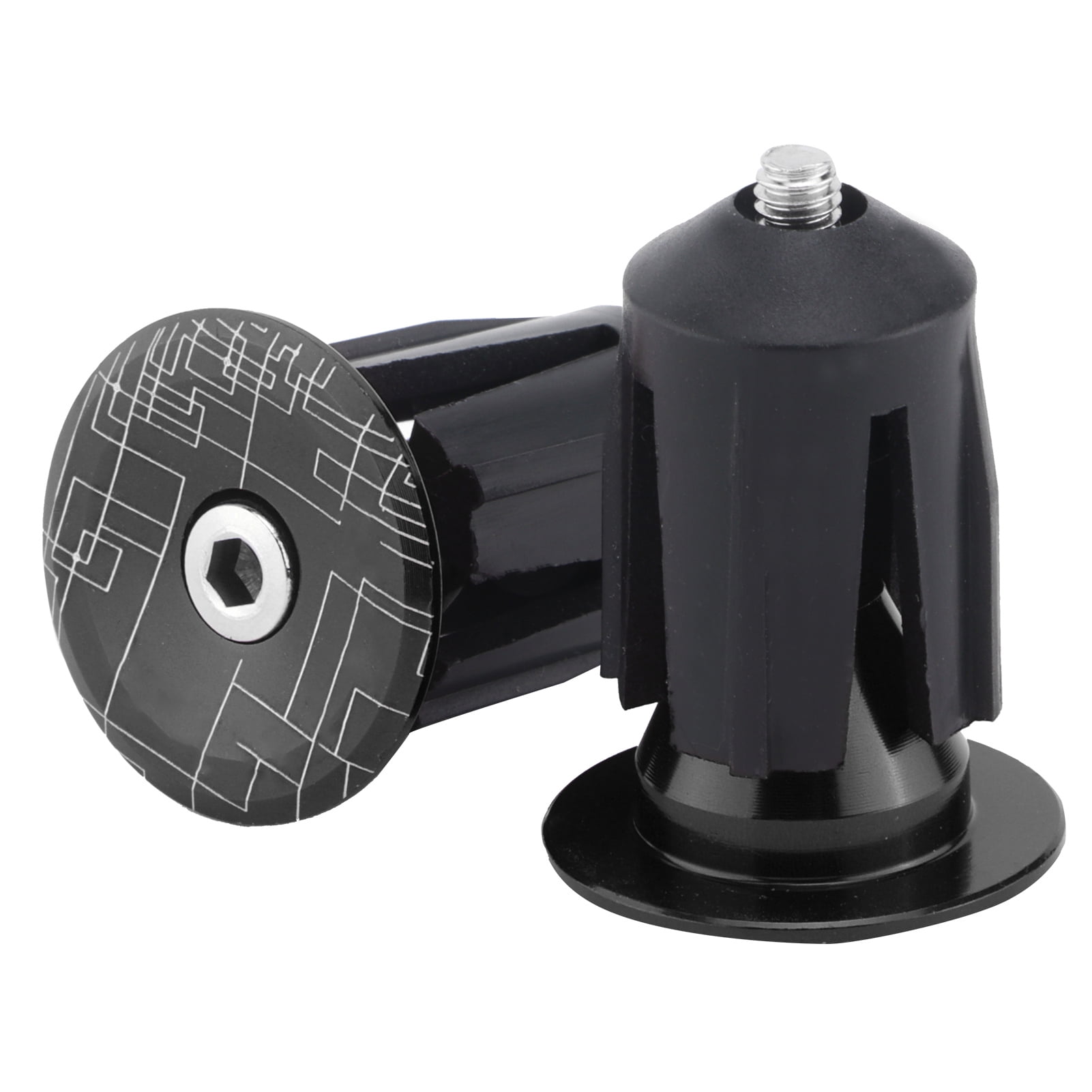 2pcs Bicycle Bar End Plugs Bike Handlebar End Caps Plugs for Road Bike