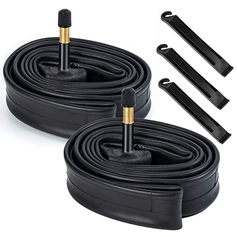 2pcs Bicycle Tube American Valve Bicycle Tube Tire Bicycle Tube with 3 Tire Lever 700x35C 38C 40C 43C AV48mm Walmart