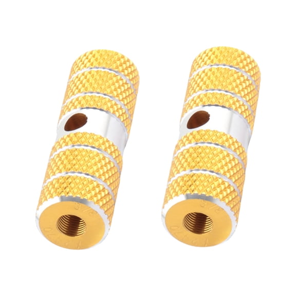 2pcs Bicycles Bike Pedals Shafts Aluminum Alloys Stunts Foot Pegs Pedals for Commuters Bikes