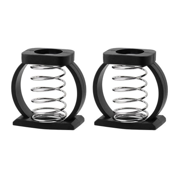 2pcs Bicycles Handlebars Grip High Strength Spring Clip Bike Spring Hinge Clamp for Secure Grip