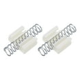 thumbnail image 1 of Uxcell 2Pcs Bifold Door Hardware, 1.5 inch Bi-fold Closet Door Hardware Repair Spring, 1 of 6