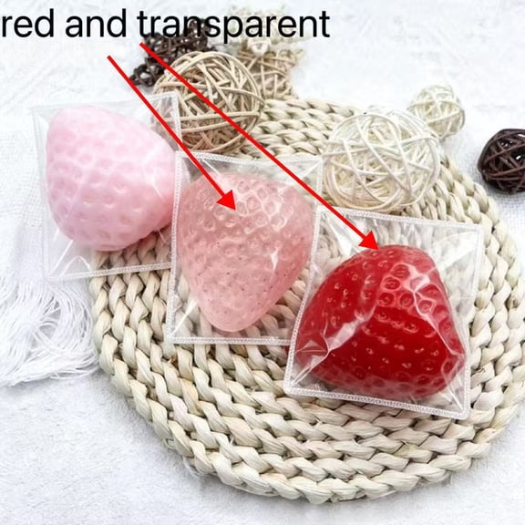 2pcs Big Taba Squishies Strawberry Toys,Squishy Fidget Toys Set Relax,Upgrade Kawaii Taba Squishies for Party Favors,Christmas Gifts,Goodie Bags Stuffers,Easter Basket Fillers,Gifts,Office Leisure