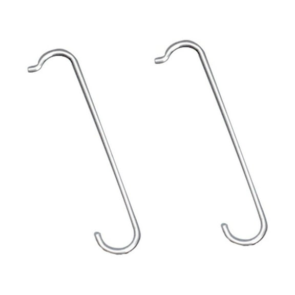 HOMEMAXS Bike Chain Hook Made of Durable Stainless Steel for Repair and Connection Silver 2pcs