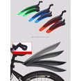 thumbnail image 1 of 2pcs Bike Set Portable Adjustable Road Mountain Bicycle Front Rear Fenders, for Commuter Mountain Bikes, Easy Install Mudguard Red, 1 of 5
