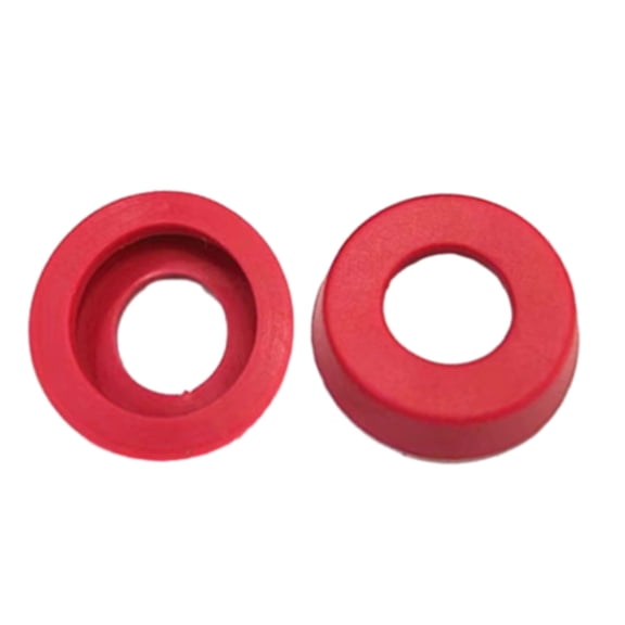 2pcs Billiard Cue Tail Cover Protective Sleeve Protections Pad Rubber Pool Cue Bottom Tail Cover