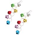 2pcs Birds Bells Toy Colorful Bells Birds Swing Toy for Parrot