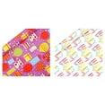 thumbnail image 1 of 2pcs Birthday Wrapping Paper Birthday Gift Wrapping Paper Wrapping Paper Roll for Boys Girls Kids Men Women Colorful Happy Birthday Gift Wrap Gift Wrap Paper for Birthday Party Holiday, 1 of 8