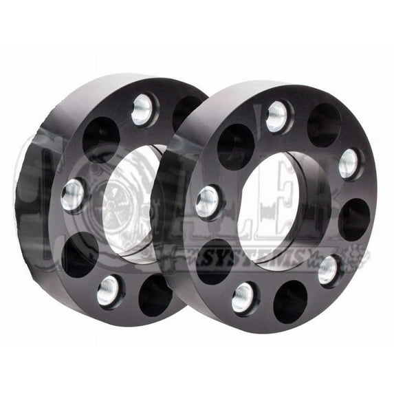 2x Black Wheel Spacers 1.5" for Dodge Durango Dakota 4x4 and 2wd HubCentric