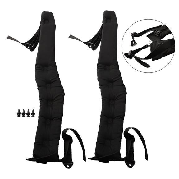2pcs Black Backpack Blower Strap Kit For Echo P021046661 P021046660 PB-770 Left Right Leaf Blower Harness Straps