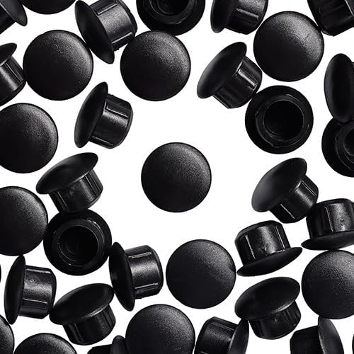 WidgetCo 5mm/3-16 Inch Almond Hole Plugs - Pack Of 250, Plastic Plugs For Holes In Wood, Metal, Plastic
