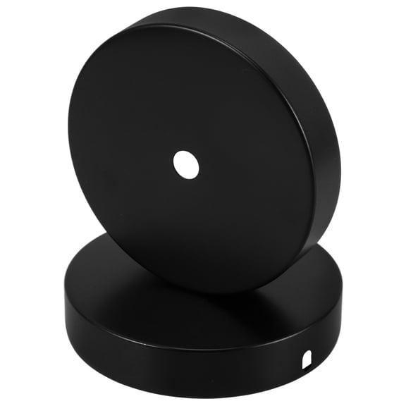 2pcs Black Metal Clock Face Replacement for Home Use Modern Large DIY Durable Wall Clock Dial 10.63